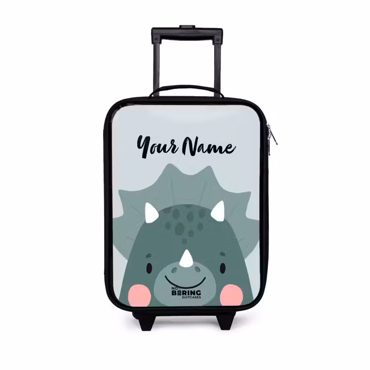Children's suitcase - Tigo triceratops — 1