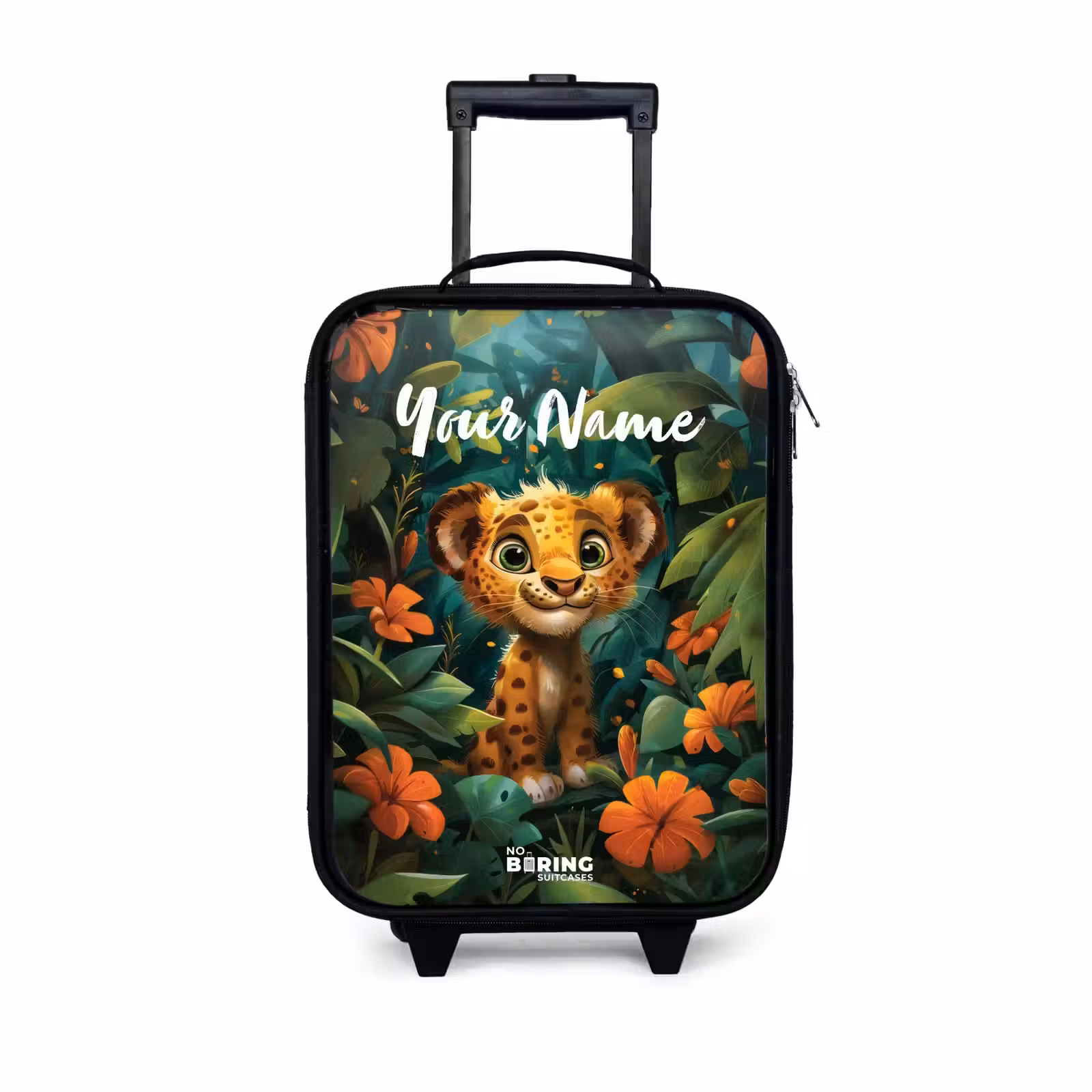 Children's suitcase - Liam leopard — 1