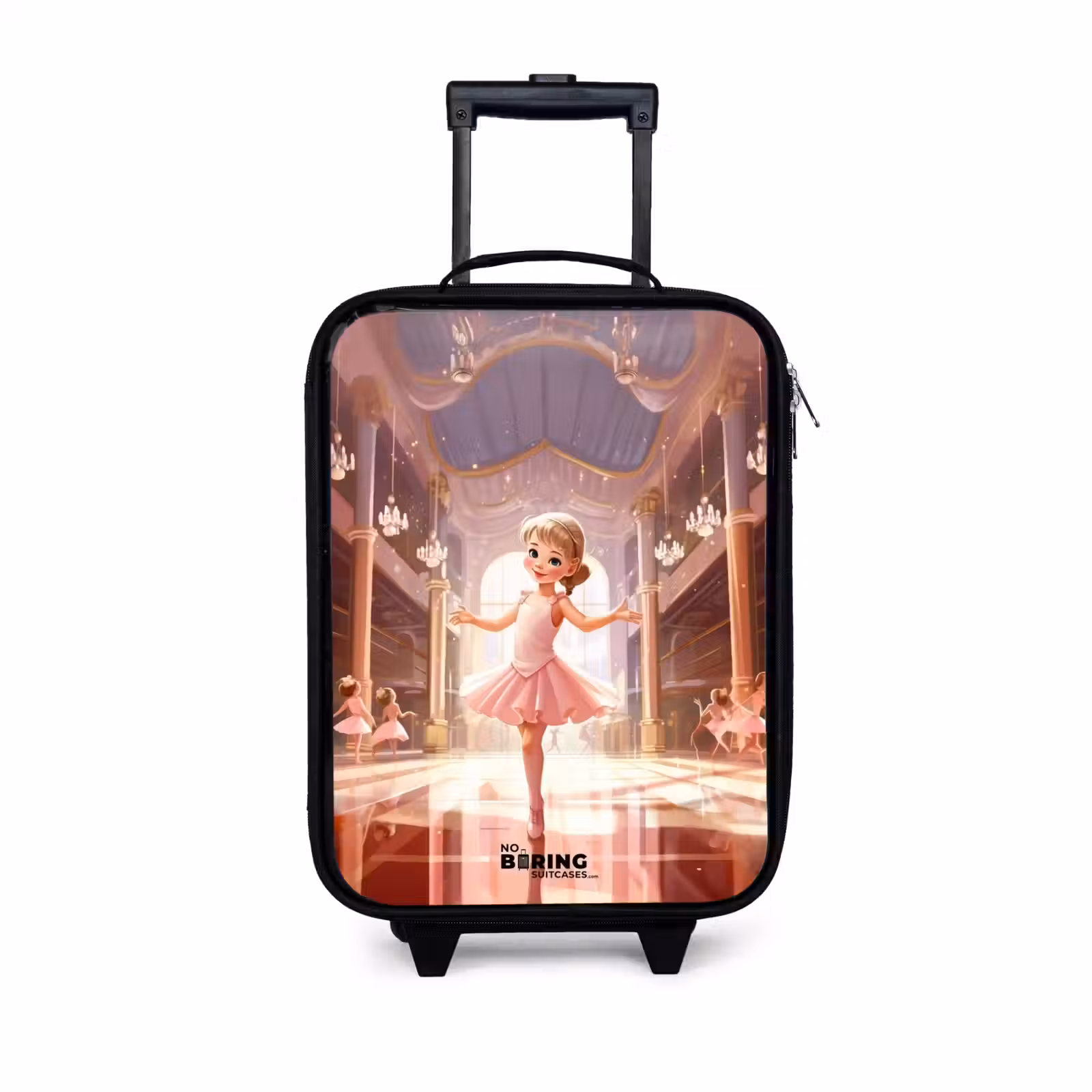 Children's suitcase - Dancing ballerina in a pink tutu — 1