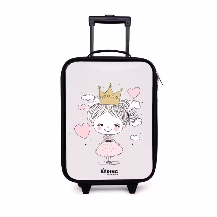 Children's suitcase - Little princess with hearts — 1