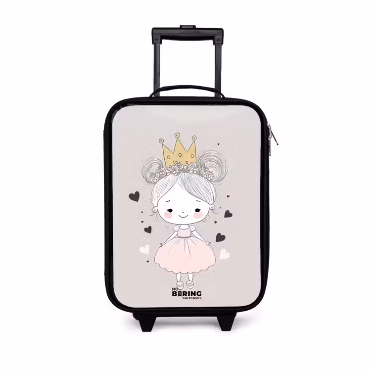Children's suitcase - Princess with buns — 1