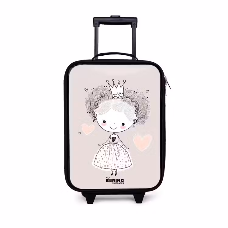 Children's suitcase - Princess with curls — 1