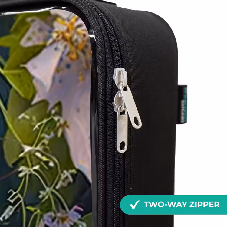 Children's suitcase - Mouse surrounded by leaves — 5