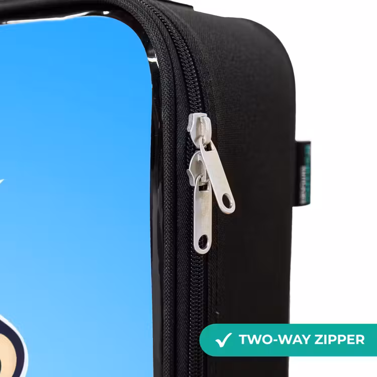 Children's suitcase - Pizza with blue background — 5