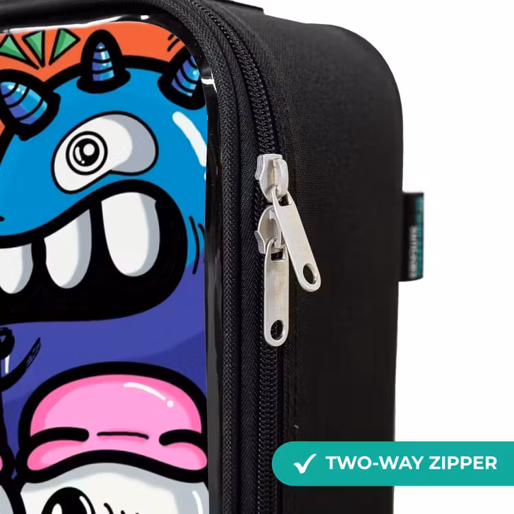 Children's suitcase - Funny colorful monsters — 5