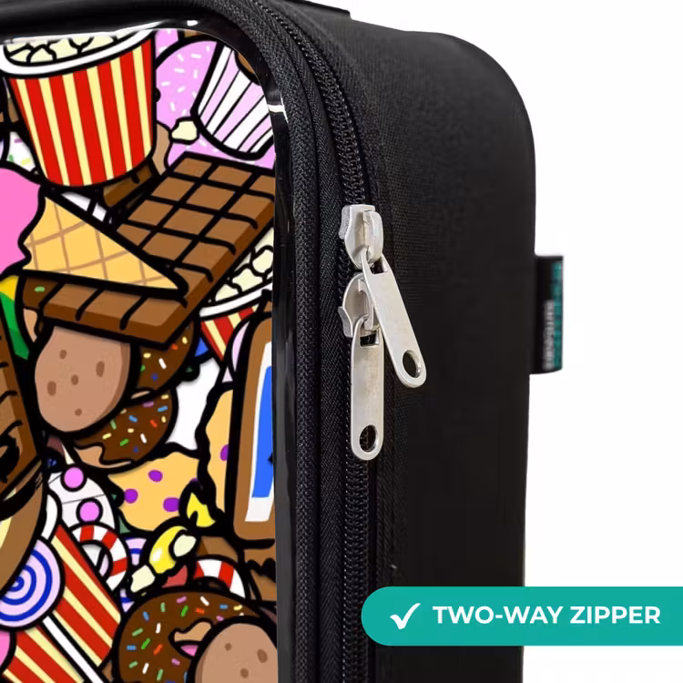 Children's suitcase - Overflowing pattern with treats — 5