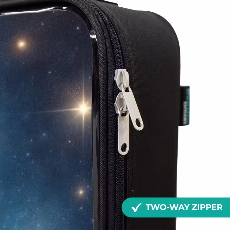 Children's suitcase - Spaceship taking off among the stars — 5