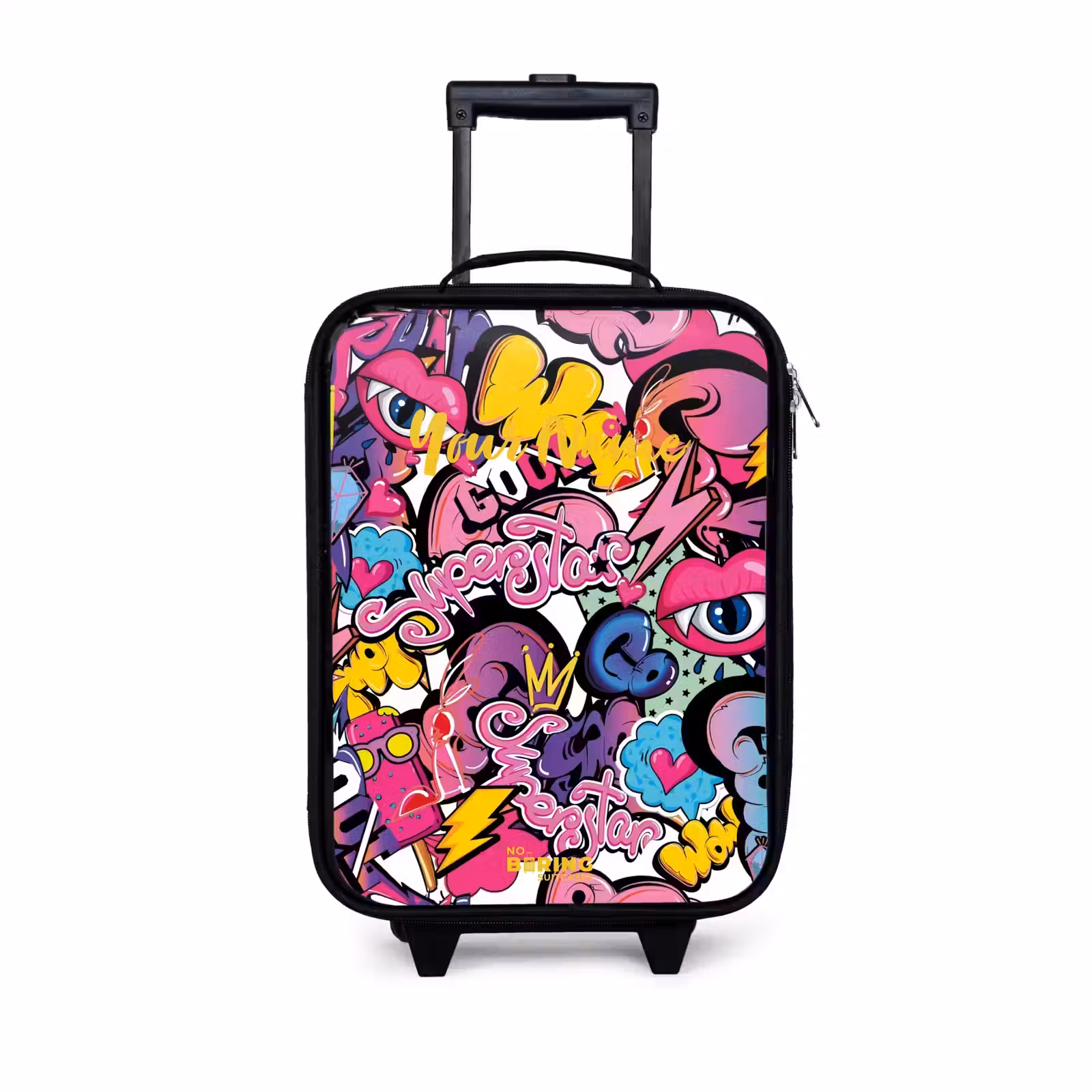 Children's suitcase - Girly graffiti — 1