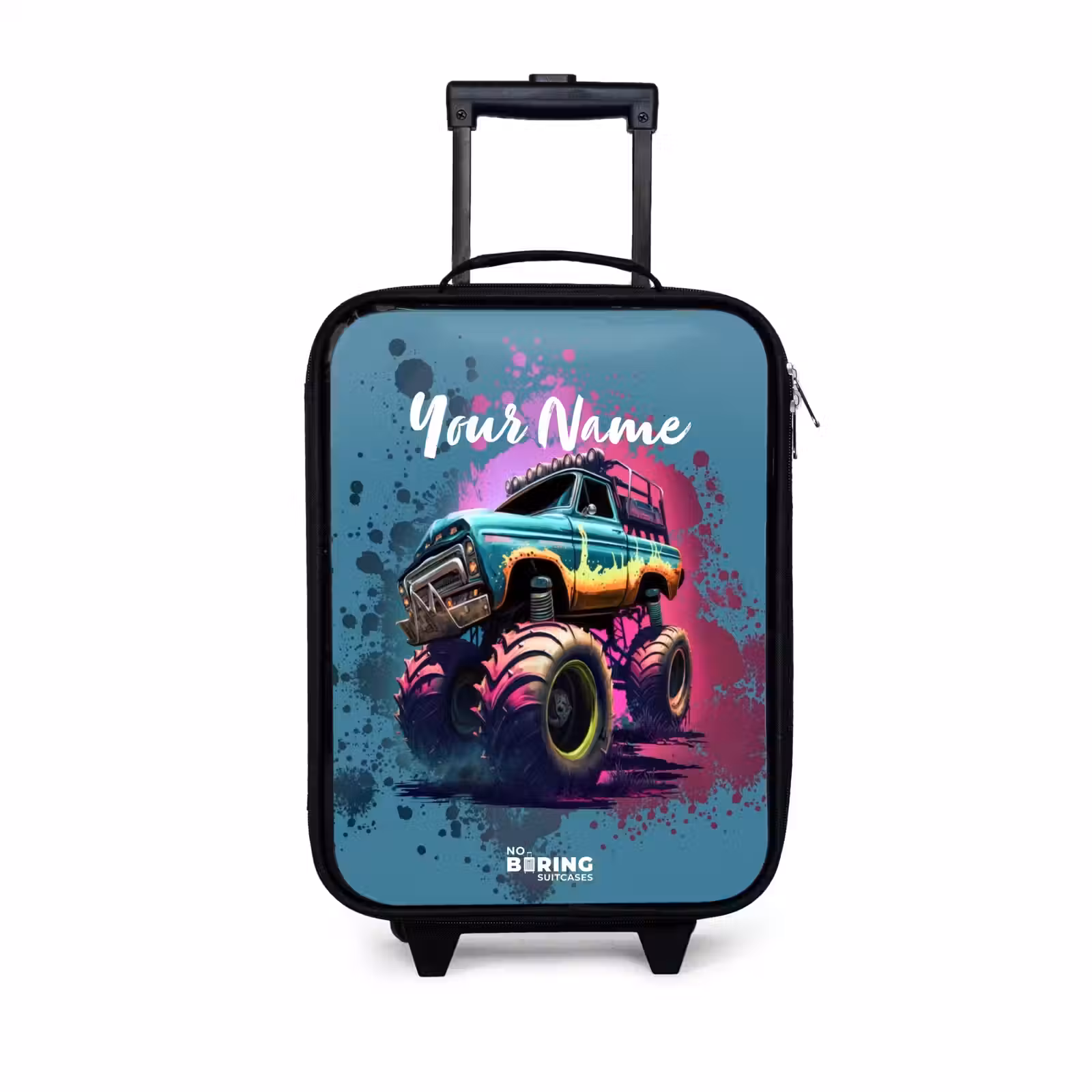 Children's suitcase - Monster Wheels — 1
