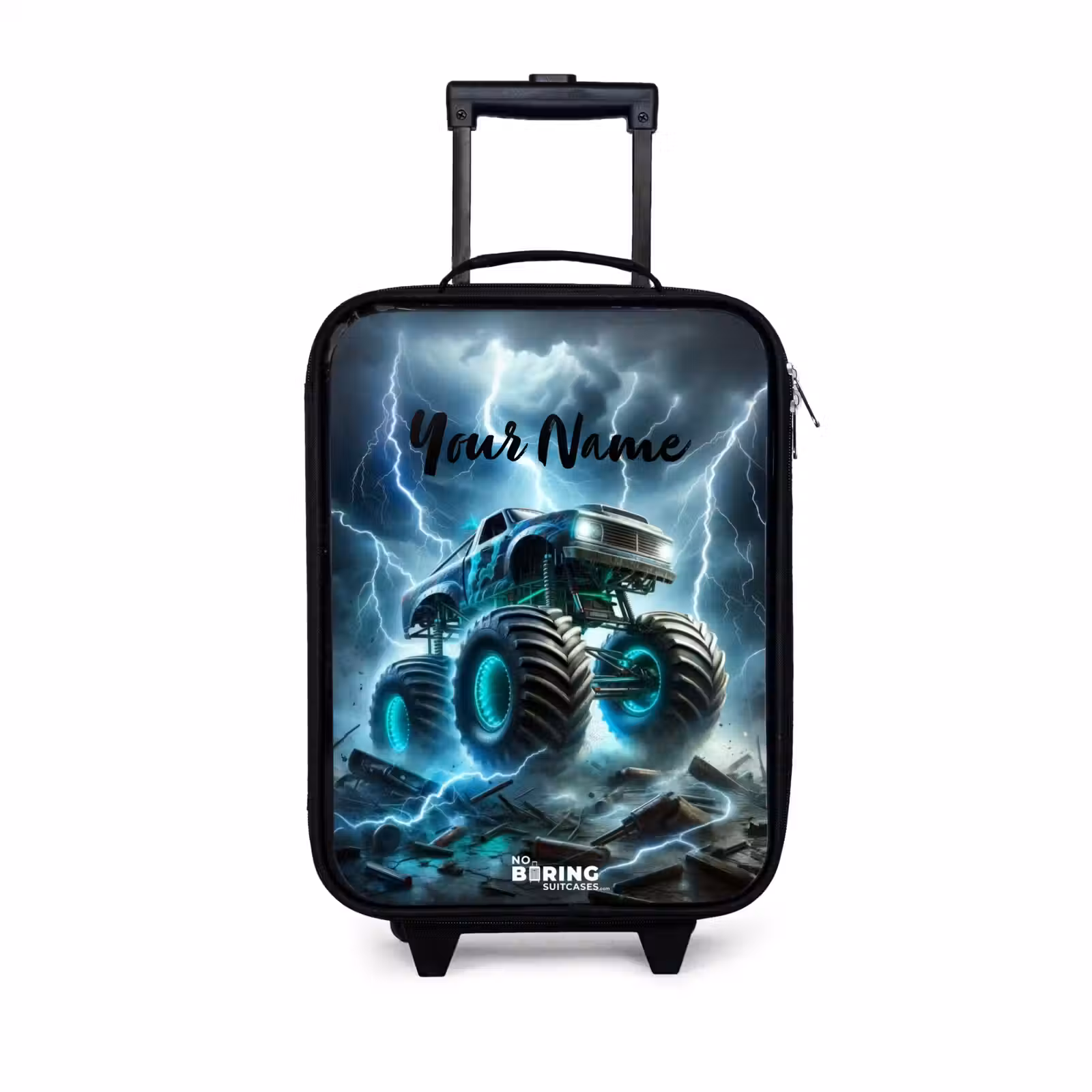 Children's suitcase - Thunder Wheels — 1