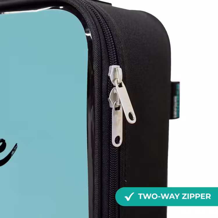 Children's suitcase - Monster Truck with Graffiti Print in the Sand — 5