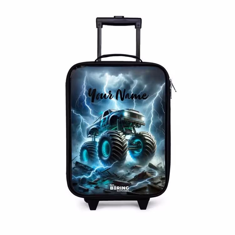 Children's suitcase - Thunder Wheels — 1