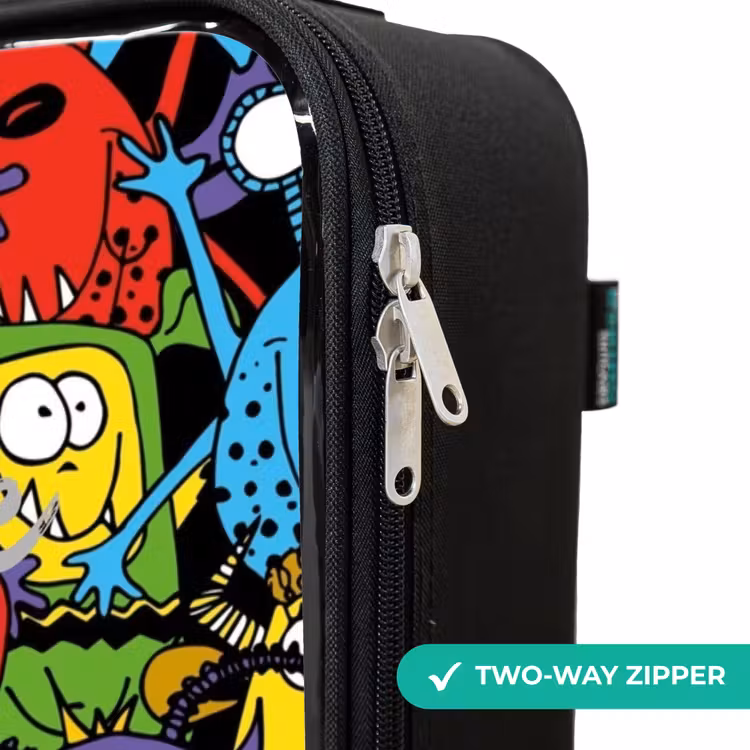 Children's suitcase - Monsters with Bright Colors — 5