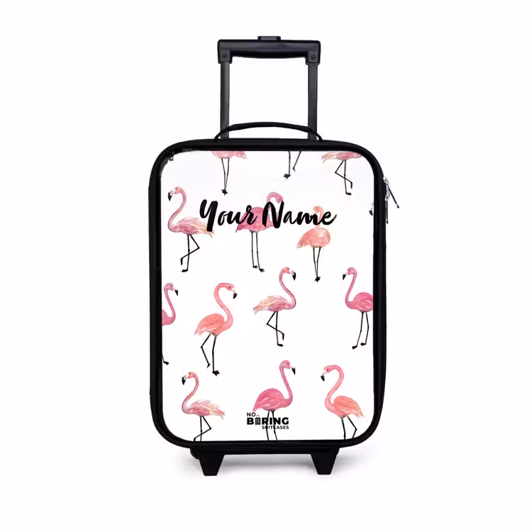 Children's suitcase - Flamingo party — 1