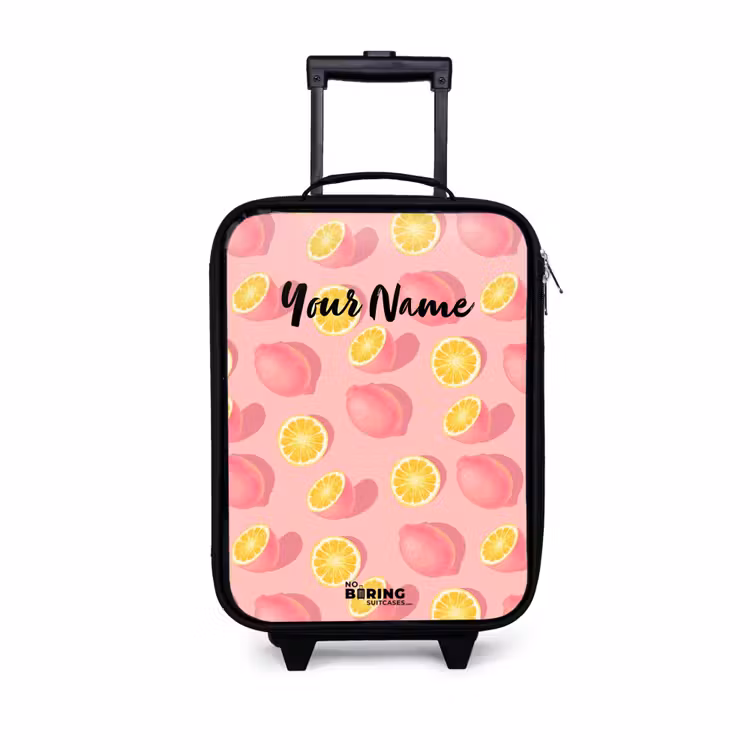 Children's suitcase - Pink limoncello — 1