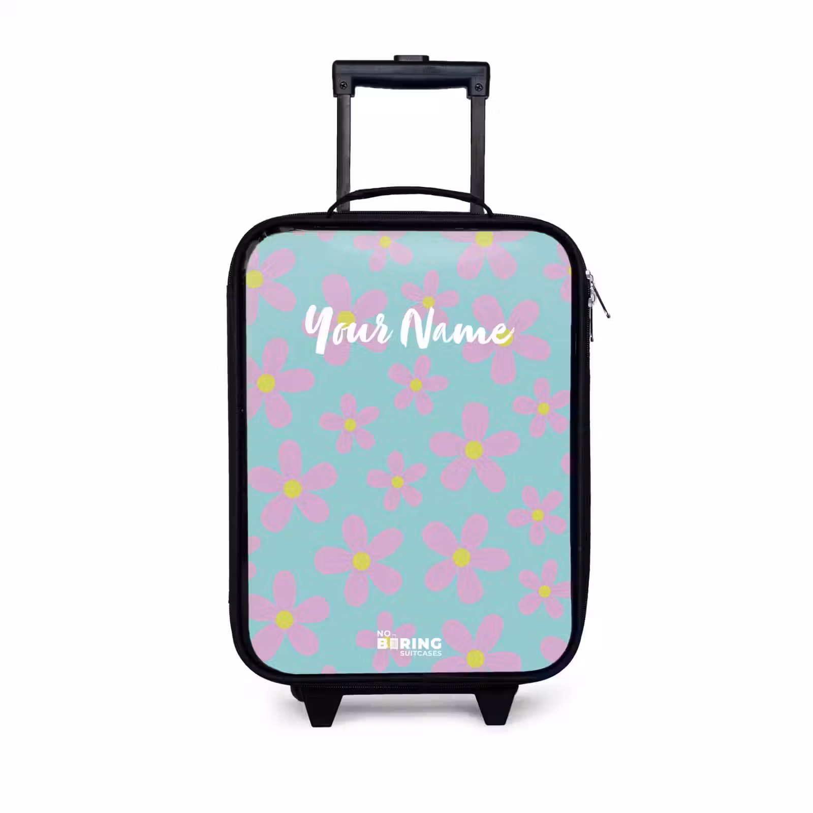 Children's suitcase - Daisy mania mint — 1