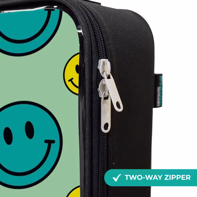 Children's suitcase - All smiles green — 5