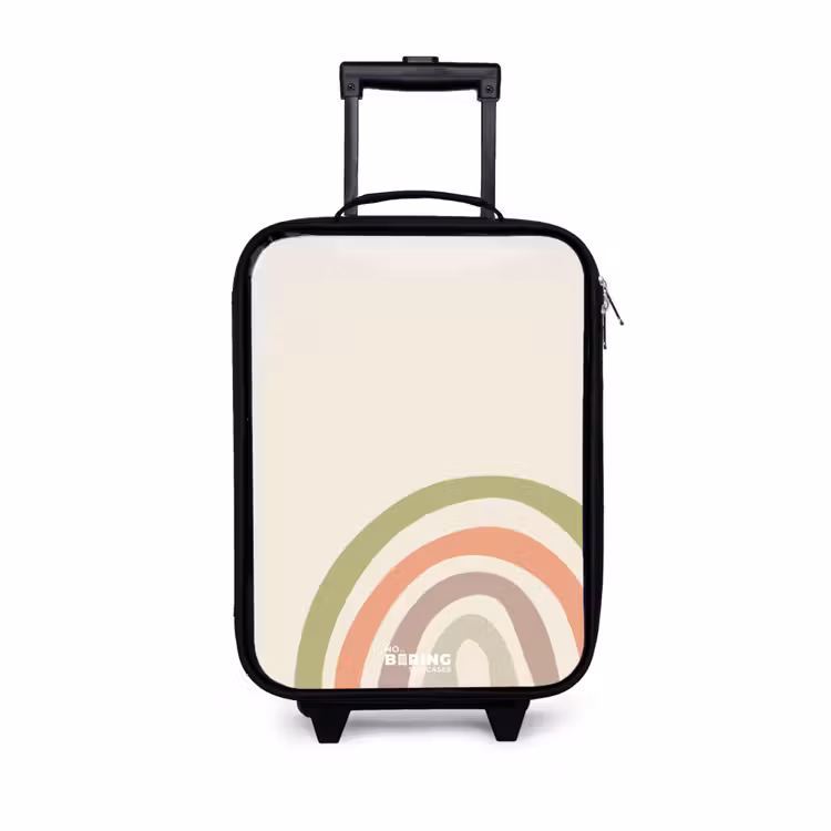 Children's suitcase - Raw rainbow pastel — 1