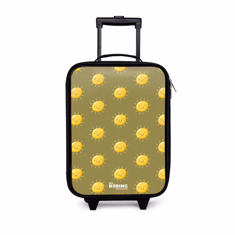 Children's suitcase - Sunny situation olive — 1