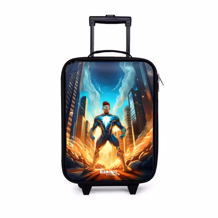 Children's suitcase - City superhero — 1