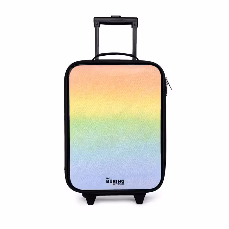 Children's suitcase - Pastel rainbow of chalk — 1