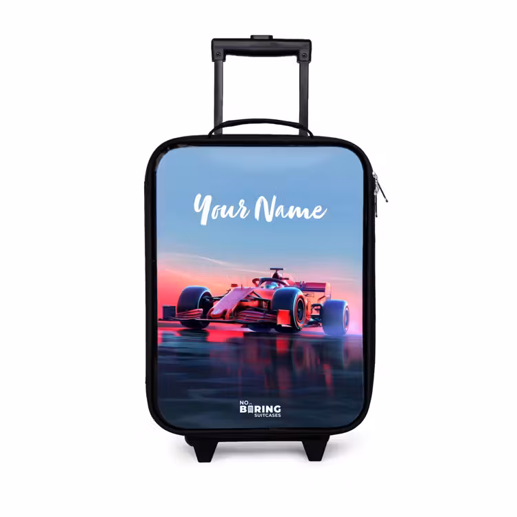 Children's suitcase - Red racer — 1