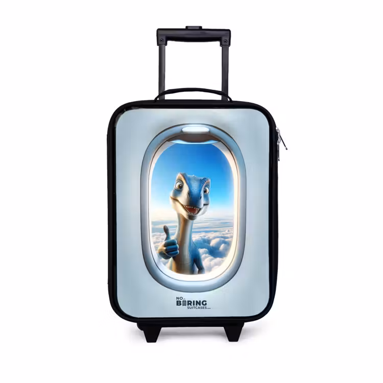 Children's suitcase - Dino from an airplane window — 1