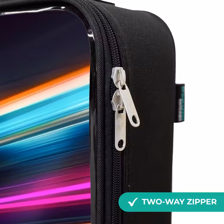 Children's suitcase - Race car with colorful light tracks — 5