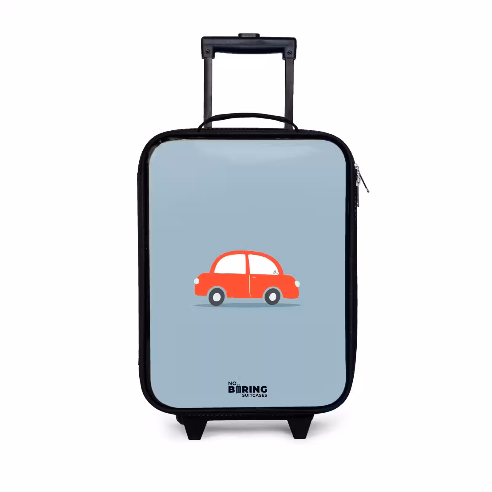 Children's suitcase - Red car blue background — 1