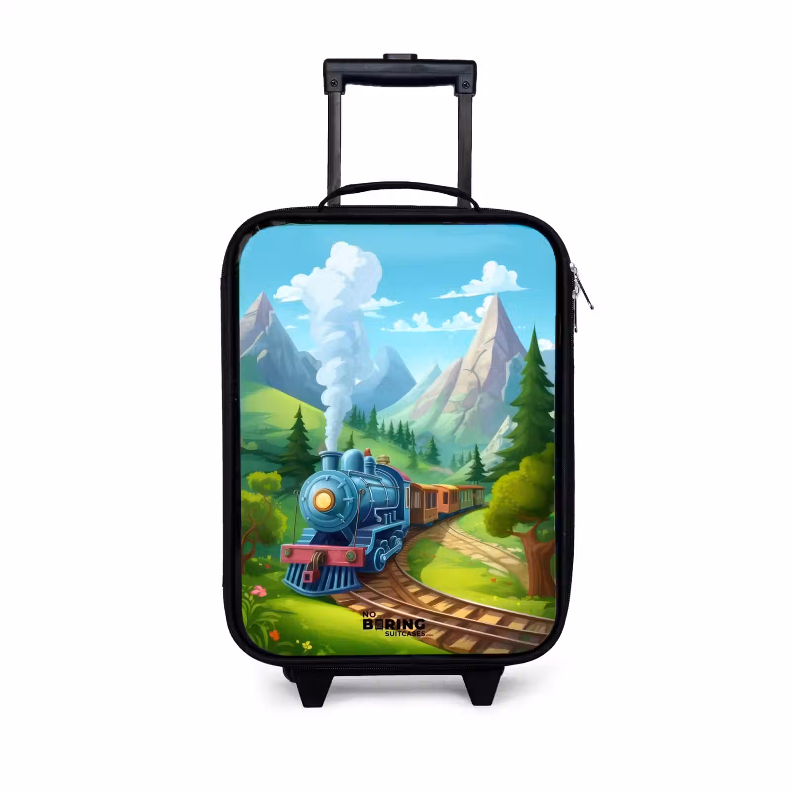 Children's suitcase - Steam train through mountain scenery — 1