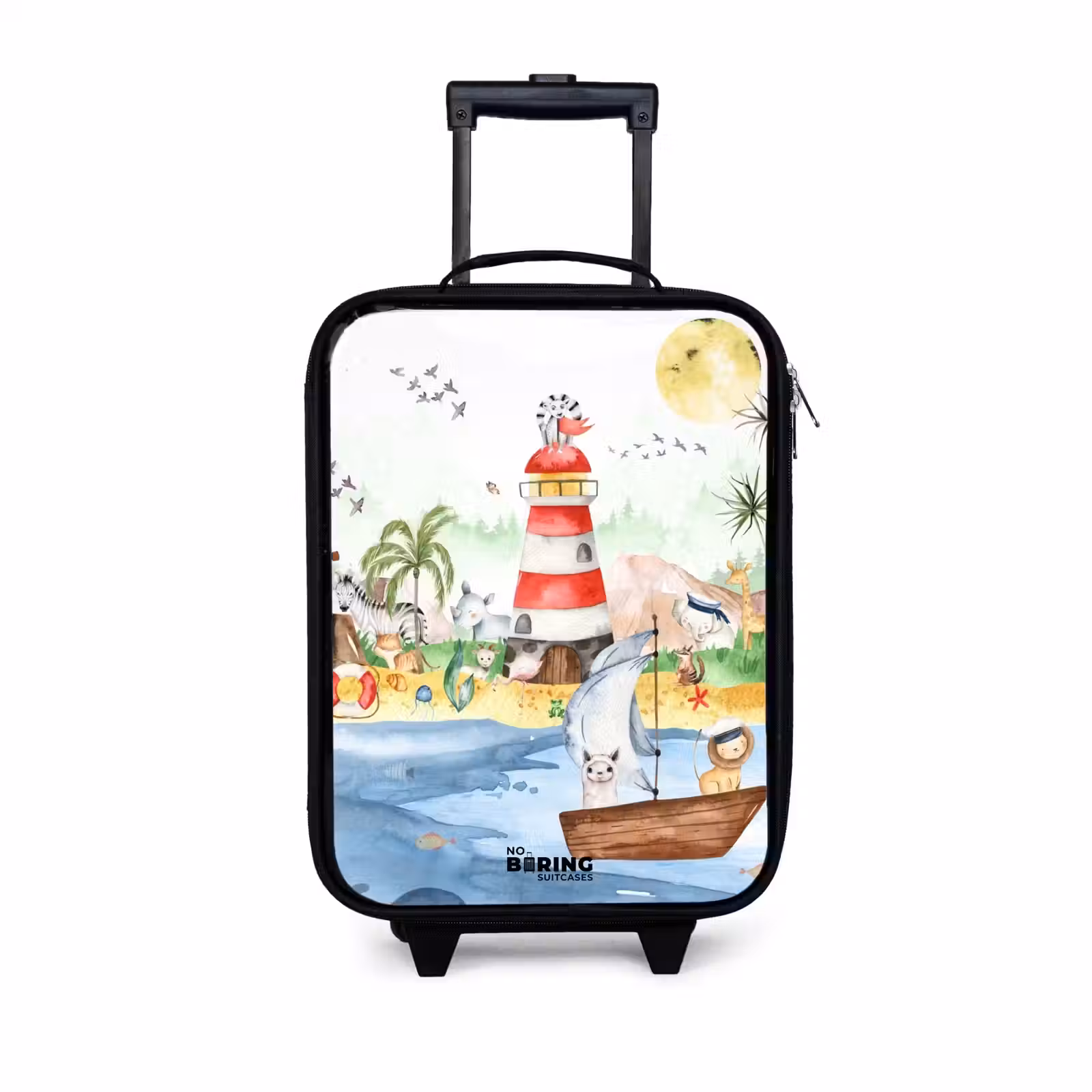Children's suitcase - Lighthouse with all the animals — 1
