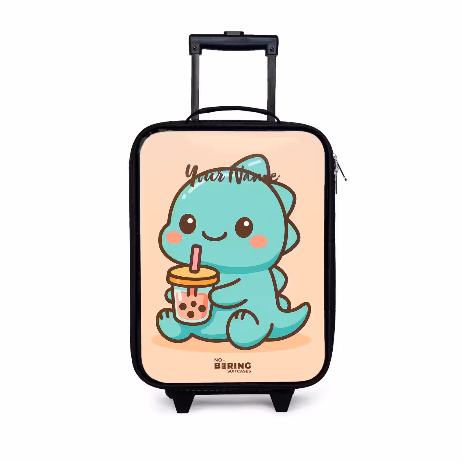 Children's suitcase - Kawai - Dino - Bubbletea — 1