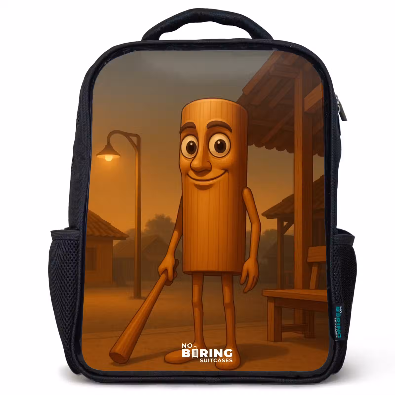 Kids backpack - Black - Tung Tung Tung Sahur — 1
