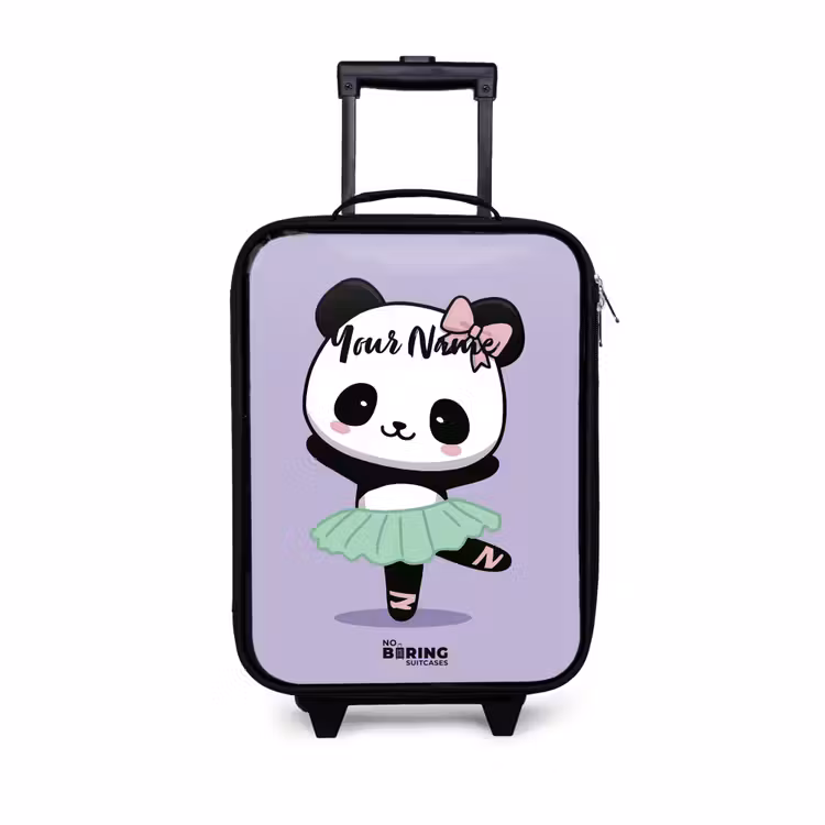 Children's suitcase - Kawai - Ballet - Panda — 1