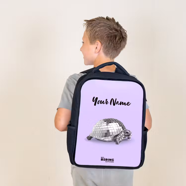 Kids backpack - Black - Disco Dirk — 2