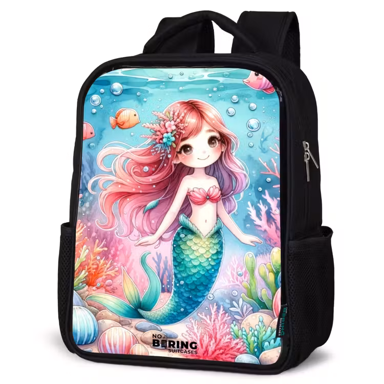 Kids backpack - Black - Kira crystal tail — 4