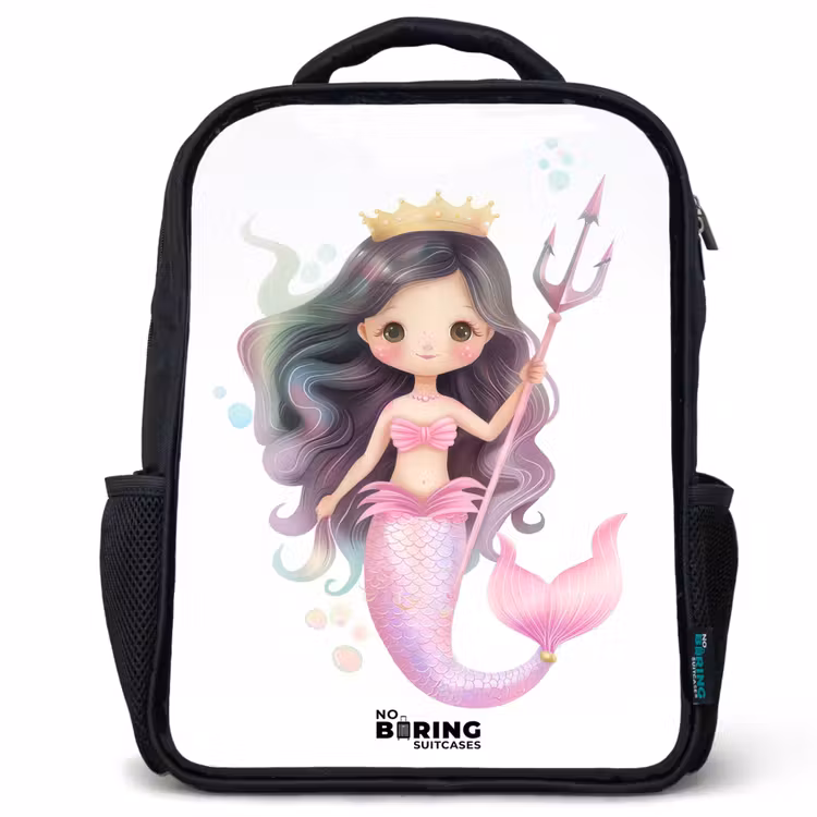 Kids backpack - Black - Kyra coral princess — 1