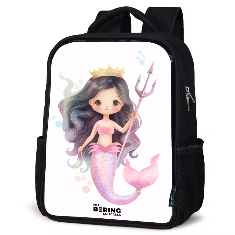 Kids backpack - Black - Kyra coral princess — 4