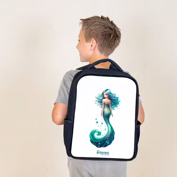 Kids backpack - Black - Sandra emerald — 2