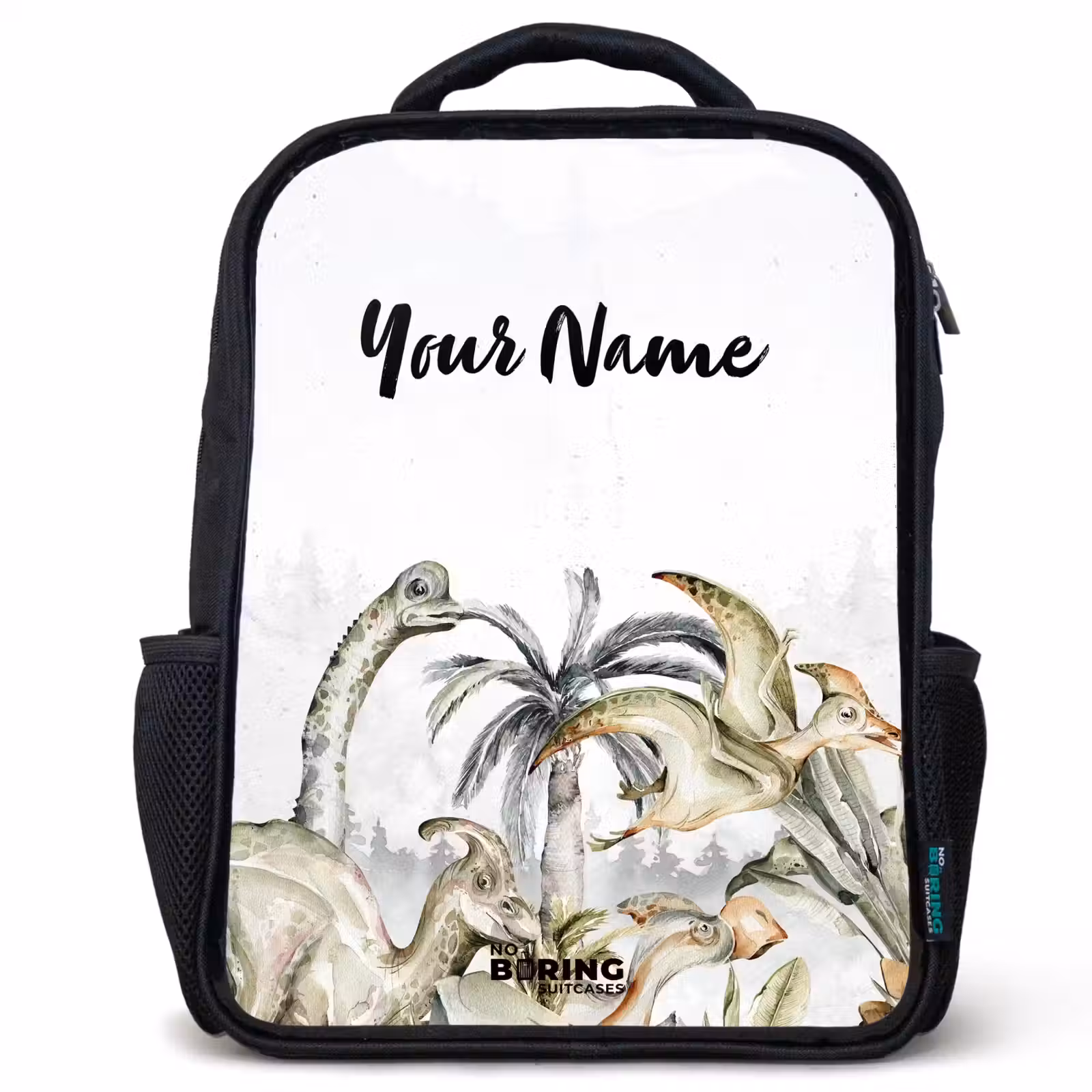 Kids backpack - Black - Dino Jungle — 1