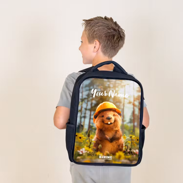 Kids backpack - Black - Benno Bloembouwer — 2