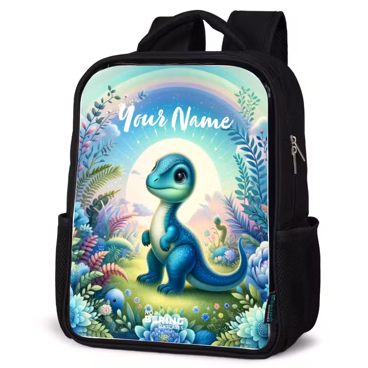 Kids backpack - Black - Django Dino — 4