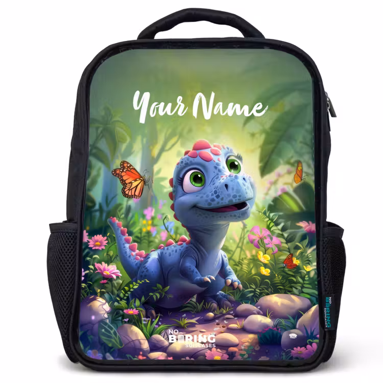 Kids backpack - Black - Donny Dino — 1
