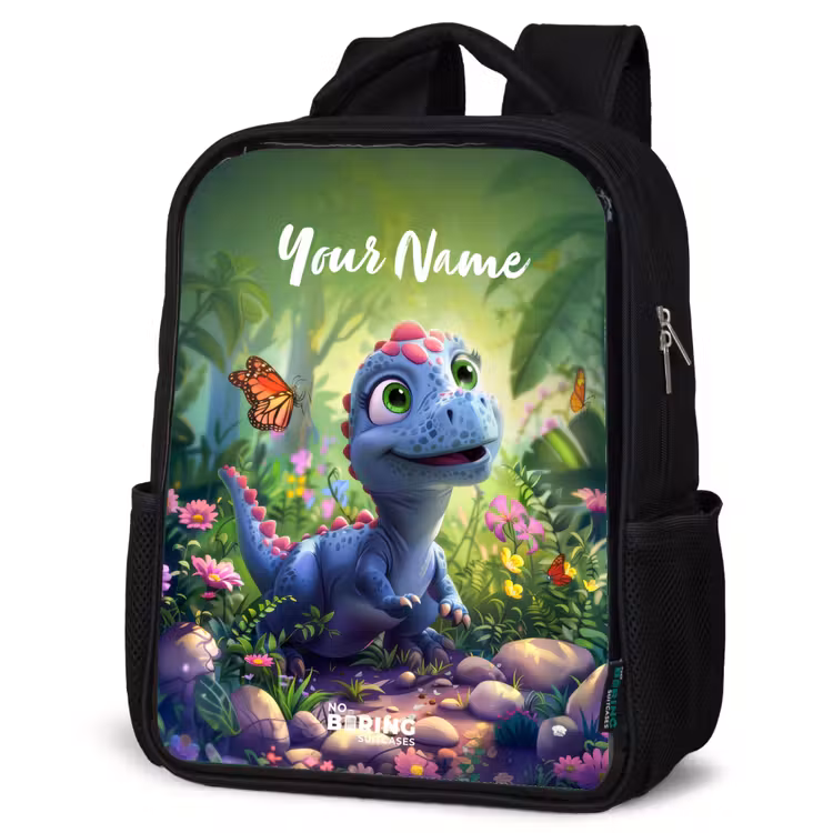 Kids backpack - Black - Donny Dino — 4