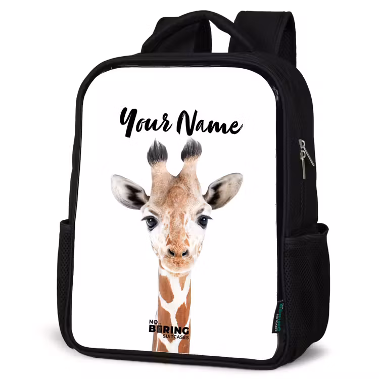 Kids backpack - Black - Gerrie Giraffe — 4