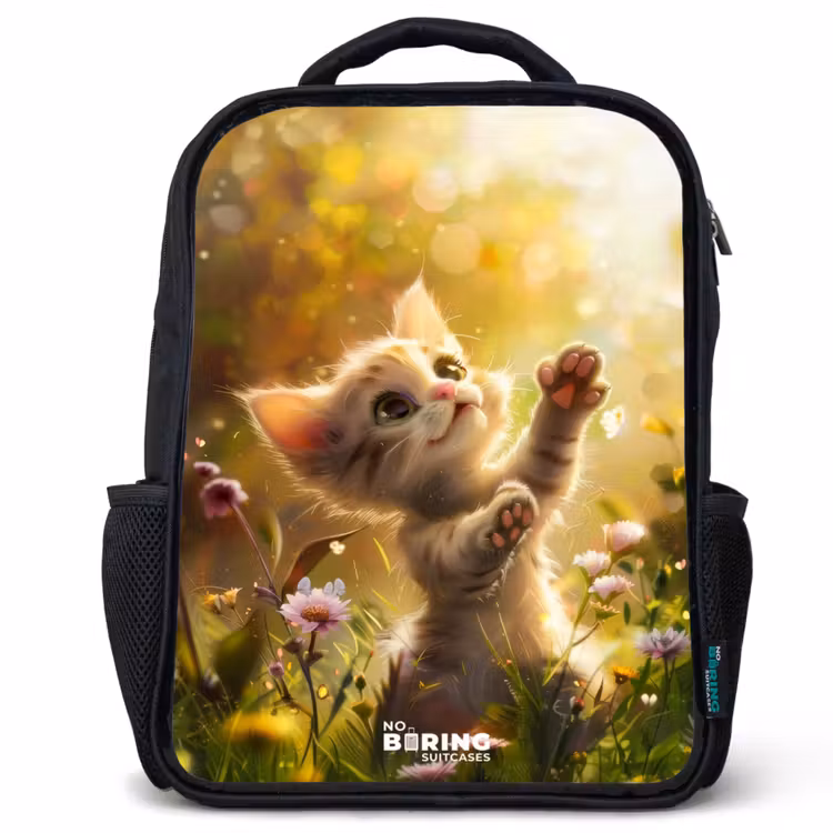 Kids backpack - Black - Koosje kitten — 1