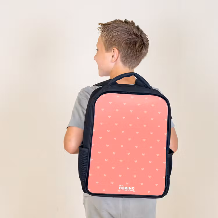 Kids backpack - Black - Heart Thief — 2