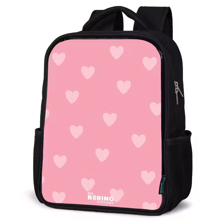Kids backpack - Black - Heartbeat — 4