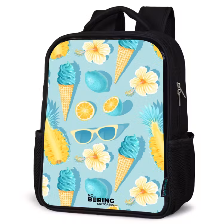 Kids backpack - Black - Ibiza icecream — 4