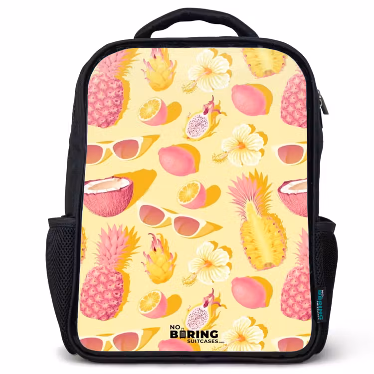 Kids backpack - Black - Pina colada — 1